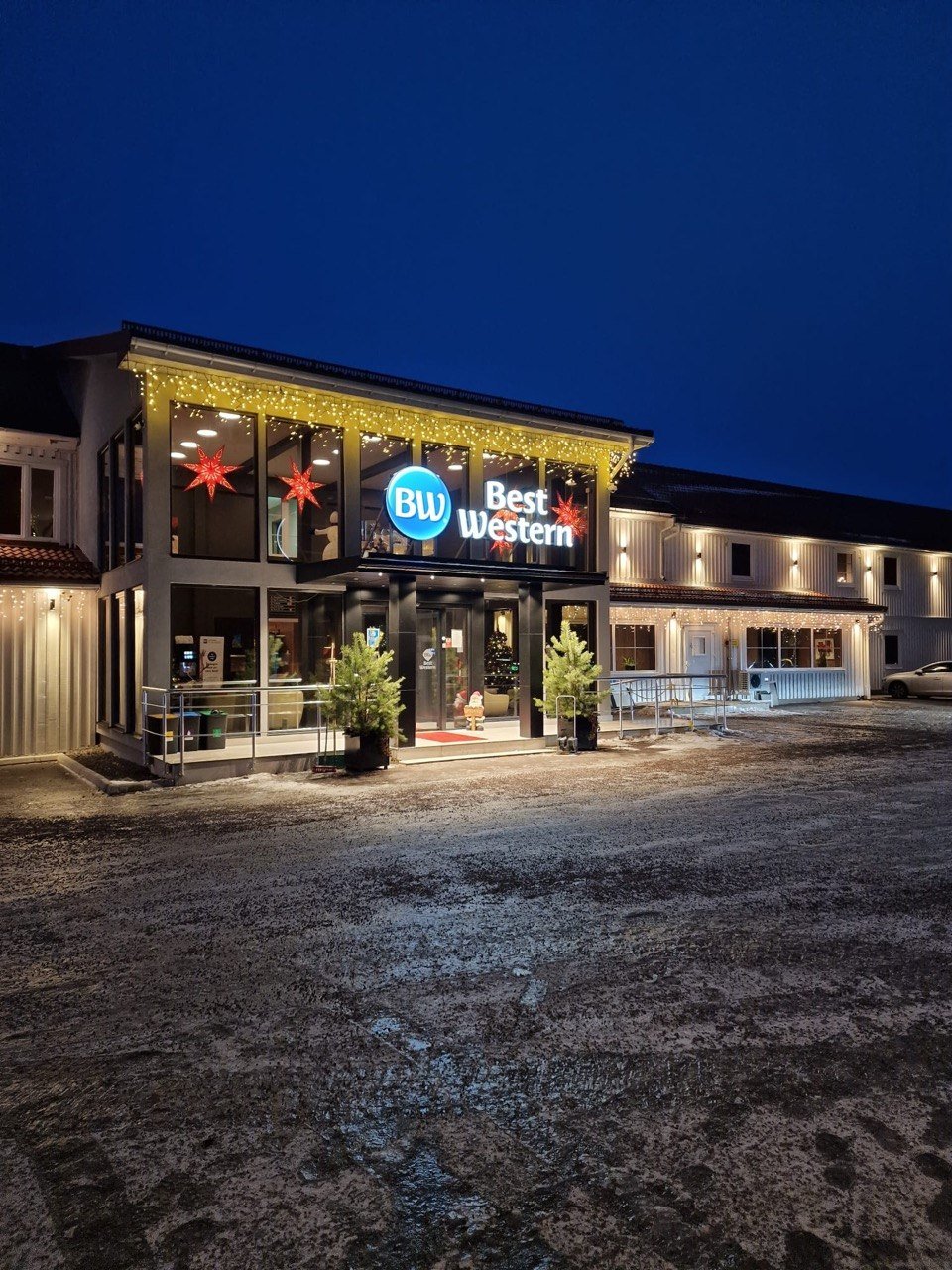 Hotel built by Merano Group — full-service hospitality project